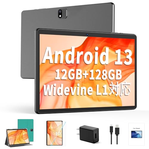 タブレット 10インチ Wi-Fiモデル アンドロイド 1 128GB タブレット 本体 10インチ Android 12 Wi-Fiモデル 通話対応